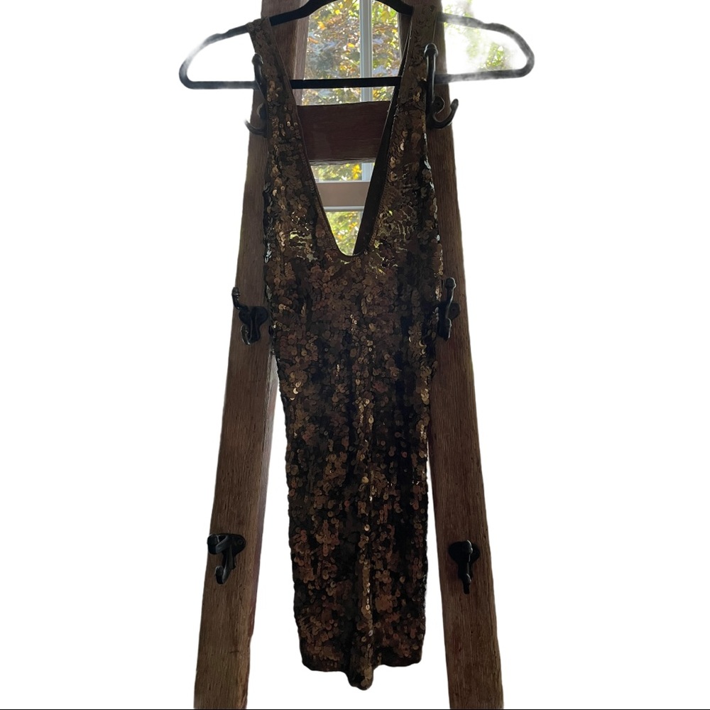 French Connection sequined mini dress